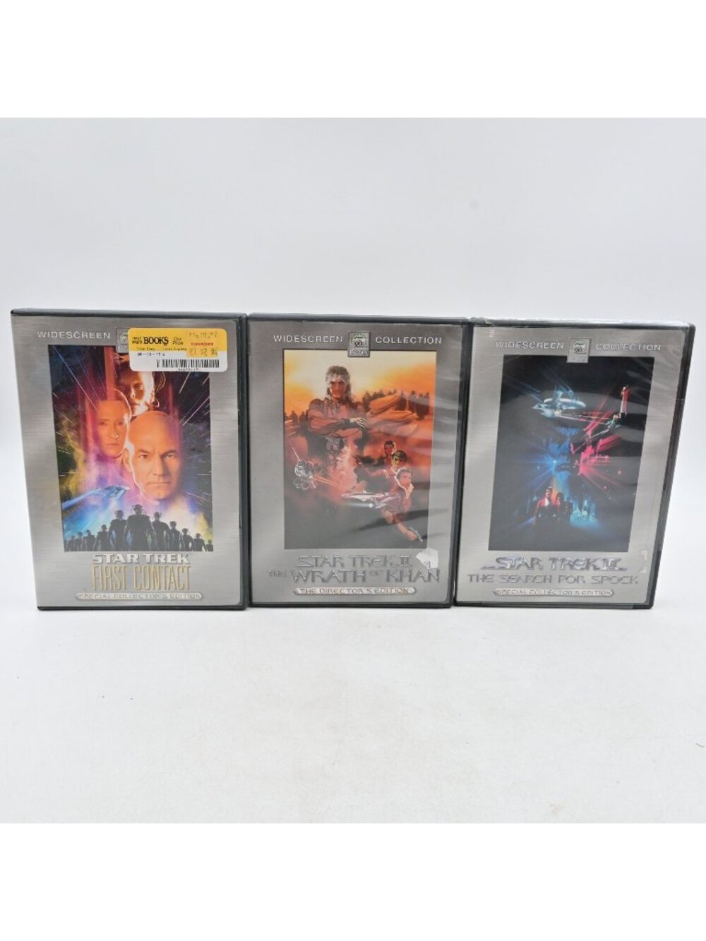 Star Trek DVD Lot of 3 Widescreen Collection Special Collectors Directors Editio